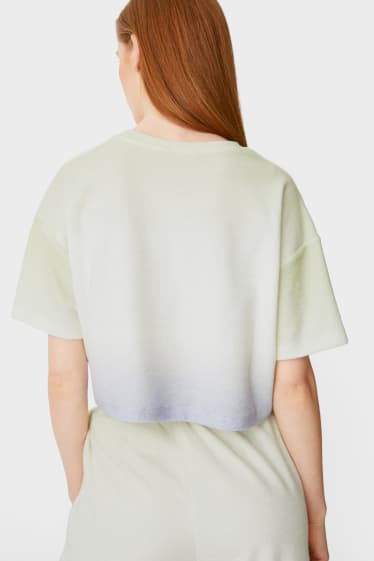 Mujer - CLOCKHOUSE - camiseta de rizo - blanco