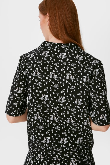 Teens & young adults - CLOCKHOUSE - blouse with knot detail - Disney - black