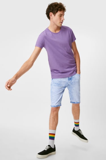 Tieners & jongvolwassenen - CLOCKHOUSE - bermuda van spijkerstof - LYCRA® - jeansblauw