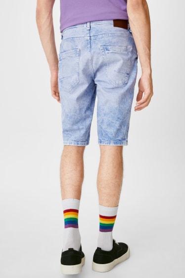 Teens & young adults - CLOCKHOUSE - denim bermuda shorts - LYCRA® - denim-blue