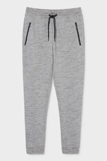 Hommes - CLOCKHOUSE  - pantalon de jogging - gris clair chiné