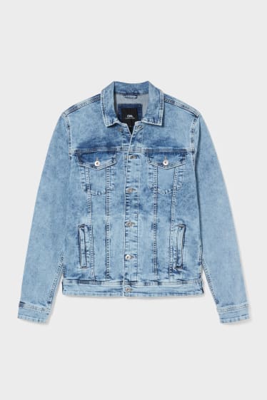 Men - CLOCKHOUSE - denim jacket - denim-light blue