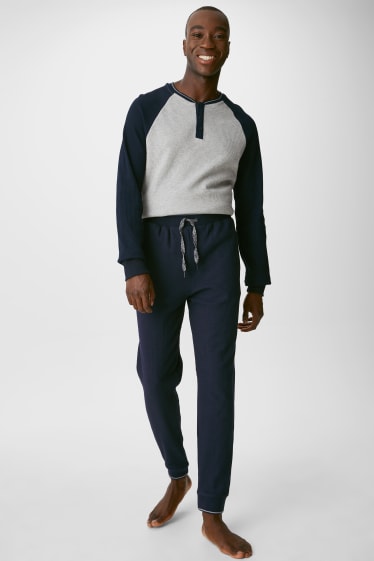 Men - Loungewear trousers - dark blue