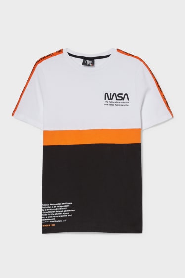 Children - NASA - short sleeve T-shirt - black
