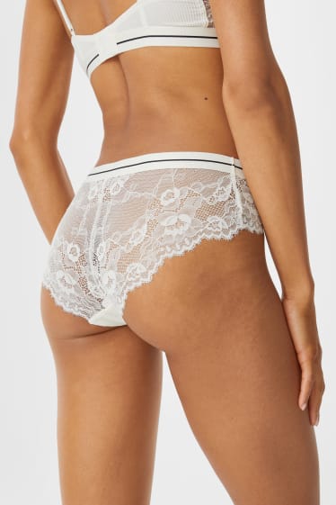 Women - Multipack of 2 - hipster briefs - cremewhite
