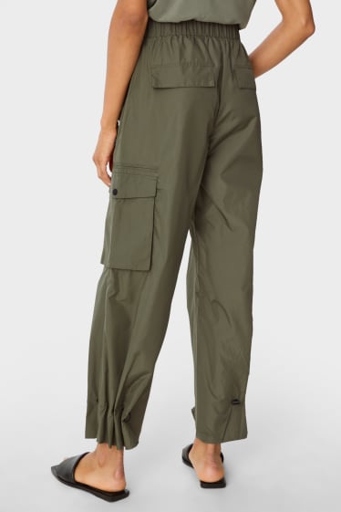 Donna - Pantaloni cargo - verde scuro