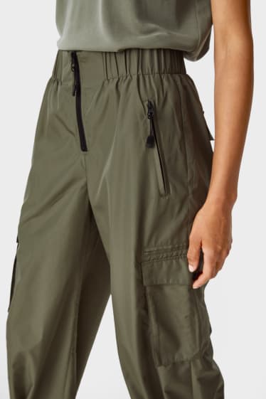 Donna - Pantaloni cargo - verde scuro