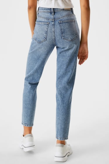Mujer - CLOCKHOUSE - mom jeans - vaqueros - azul claro