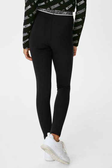 Children - Multipack of 2 - leggings - black