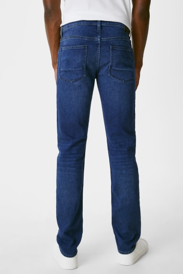 Mężczyźni - Slim jeans - jog denim - dżins-ciemnoniebieski