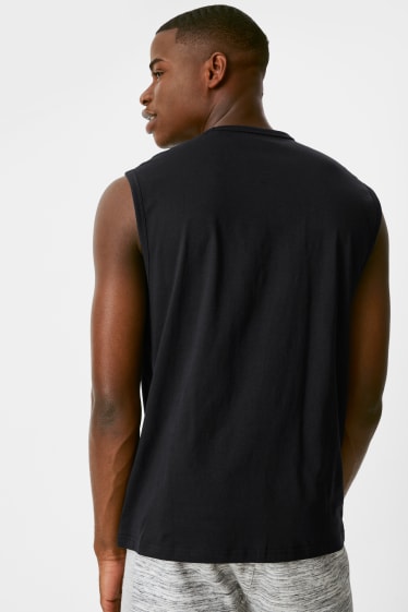 Hombre - Camiseta sin mangas - negro