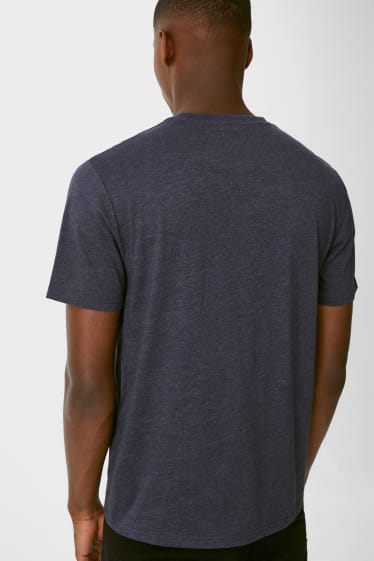 Men - T-shirt - dark blue