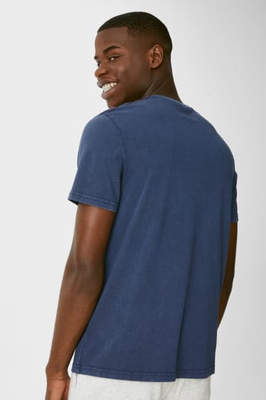 Hommes - T-shirt - bleu foncé