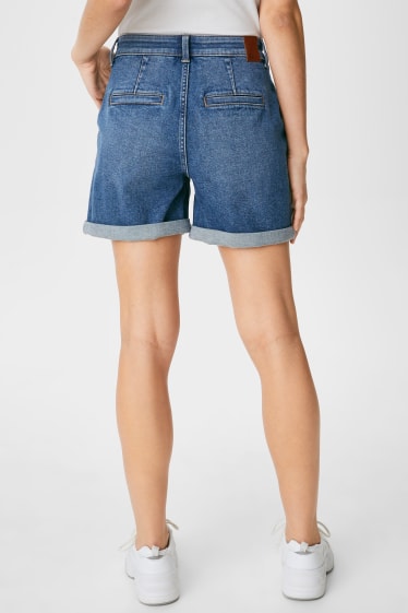 Femmes - Short en jean - jean bleu