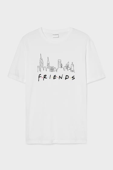 Men - T-shirt  - Friends - white