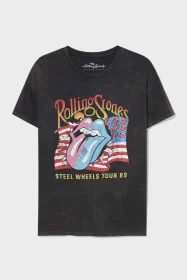Damen - CLOCKHOUSE - T-Shirt - Rolling Stones - schwarz
