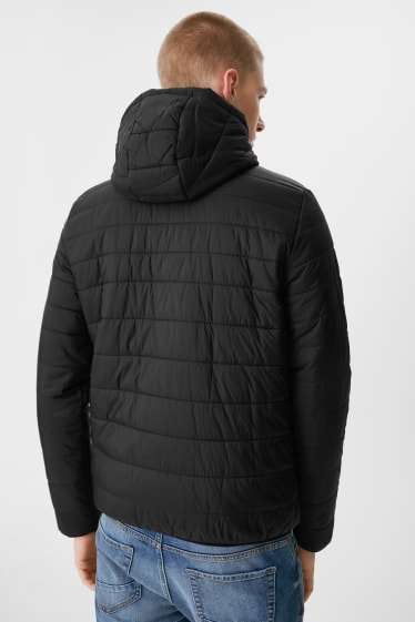 Uomo - CLOCKHOUSE - giacca trapuntata con cappuccio - nero
