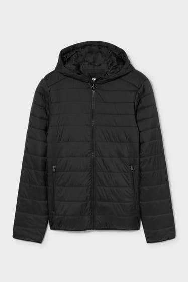 Uomo - CLOCKHOUSE - giacca trapuntata con cappuccio - nero