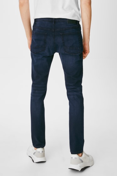 Pánské - CLOCKHOUSE - skinny jeans - LYCRA® - džíny - tmavomodré
