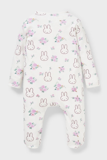 Niemowlęta - Miffy - piżama niemowlęca - biały