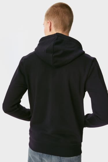 Uomo - CLOCKHOUSE - giacca in felpa con cappuccio - nero