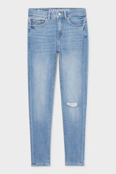 Dames - CLOCKHOUSE - skinny jeans - jeanslichtblauw