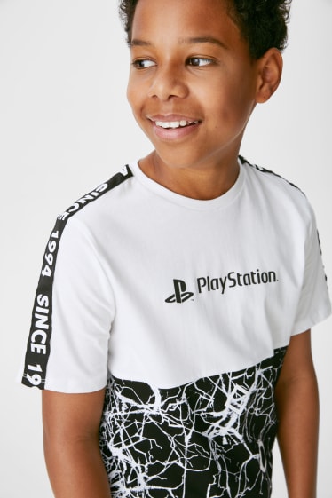 Kinderen - Playstation - T-shirt - wit