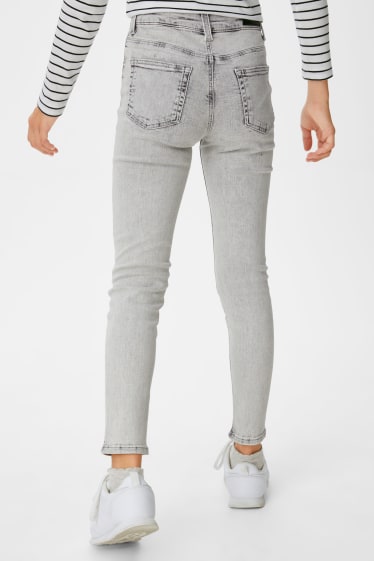 Enfants - Skinny jean - jean gris clair