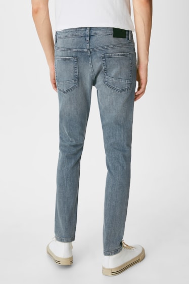 Hommes - CLOCKHOUSE - skinny jean - LYCRA® - jean bleu-gris