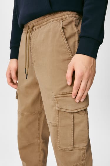 Uomo - CLOCKHOUSE - pantaloni cargo - marrone chiaro