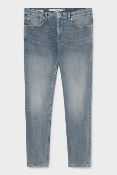 Hommes - CLOCKHOUSE - skinny jean - LYCRA® - jean bleu-gris