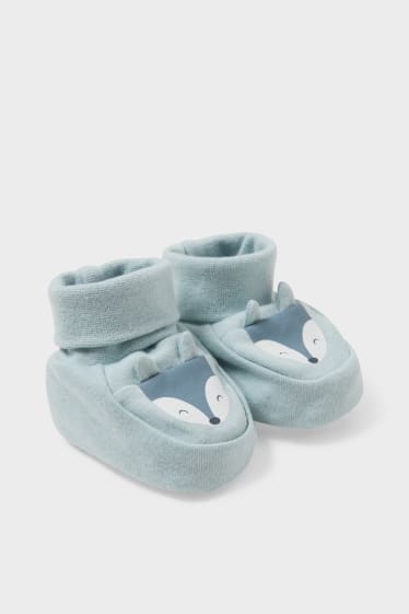 Babies - Baby booties - light blue