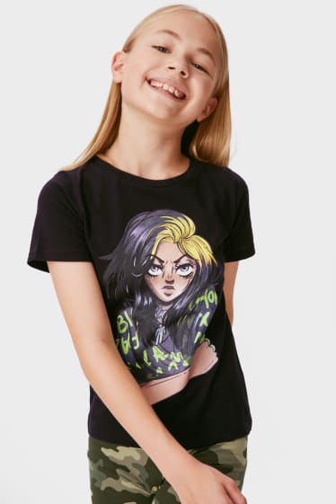 Enfants - Billie Eilish - t-shirt - noir