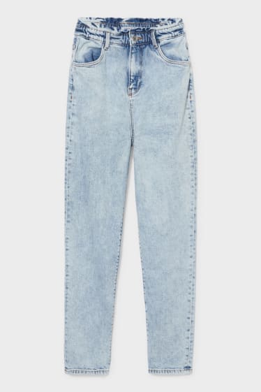 Tieners & jongvolwassenen - CLOCKHOUSE - mom jeans - jeanslichtblauw