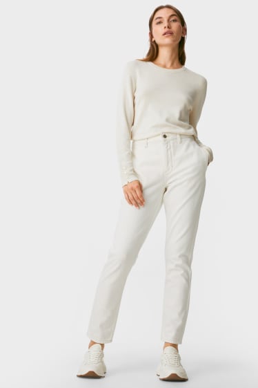 Women - Slim jeans - white