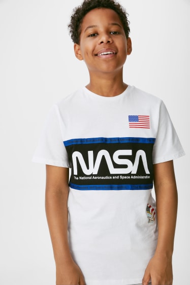 Enfants - NASA - t-shirt - blanc
