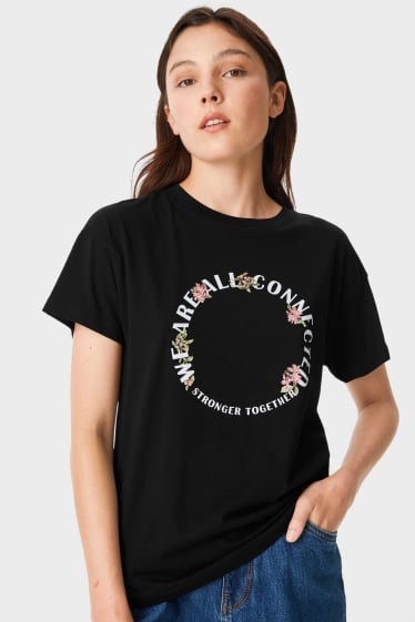Teens & young adults - CLOCKHOUSE - T-shirt - black