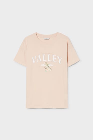 Teens & young adults - CLOCKHOUSE - T-shirt - apricot