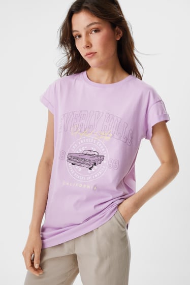 Teens & Twens - CLOCKHOUSE - T-Shirt - violett