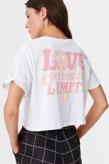 Donna - CLOCKHOUSE - t-shirt - bianco