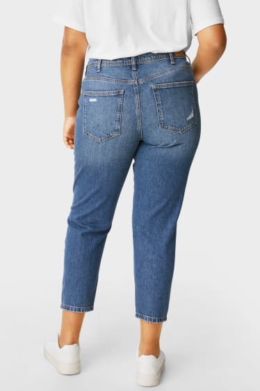 Mujer - CLOCKHOUSE - mom jeans - vaqueros - azul