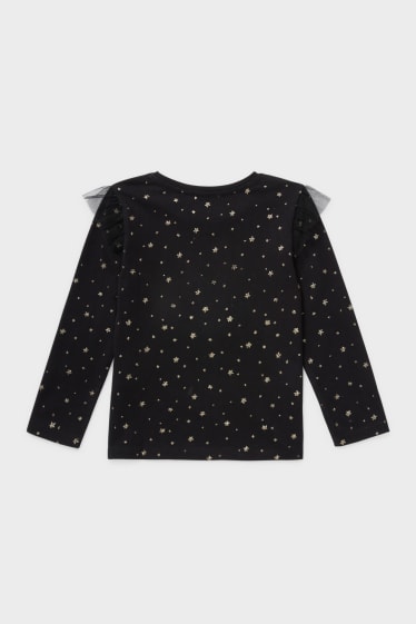 Children - Long sleeve top - shiny - black