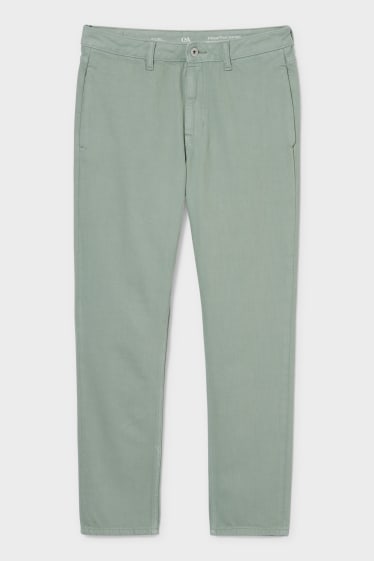 Donna - Pantaloni - slim fit - verde menta