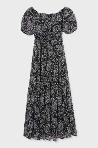 Women - Chiffon dress - black