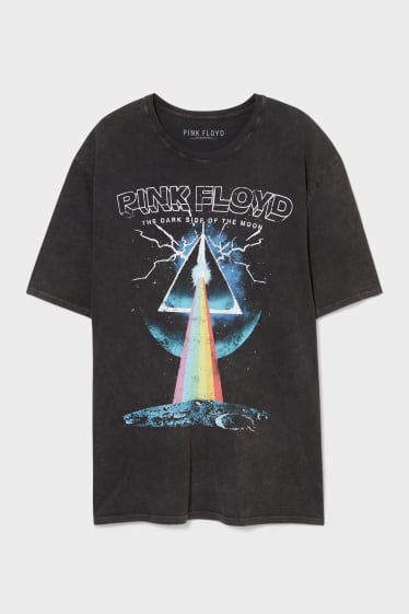 Uomo - T-shirt - Pink Floyd - nero