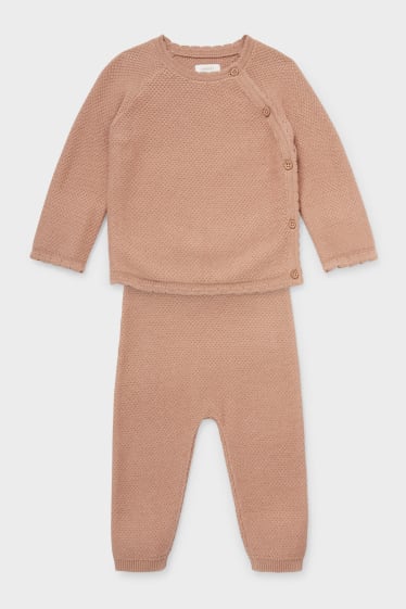 Babies - Baby outfit - 2 piece - havanna