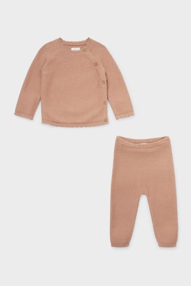 Babies - Baby outfit - 2 piece - havanna