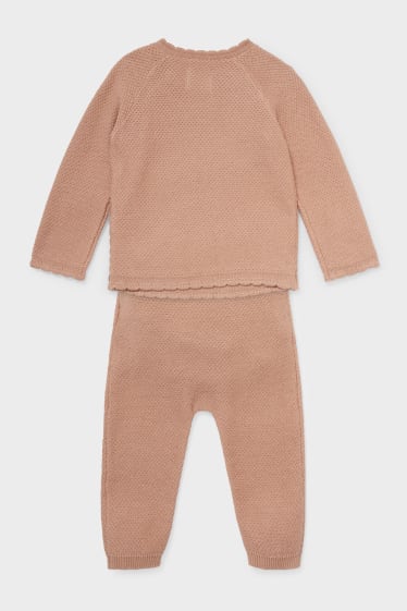 Babies - Baby outfit - 2 piece - havanna