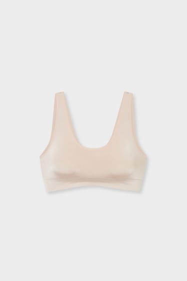 Women - Crop top - Almond Beige