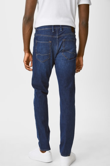 Hommes - Jean slim - Flex - LYCRA® - jean bleu foncé